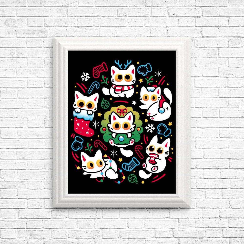Cats Gone Christmas - Posters & Prints