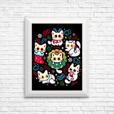 Cats Gone Christmas - Posters & Prints
