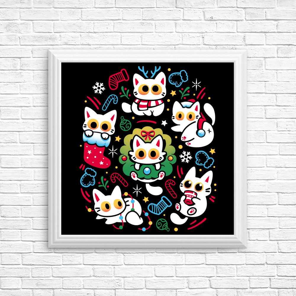 Cats Gone Christmas - Posters & Prints