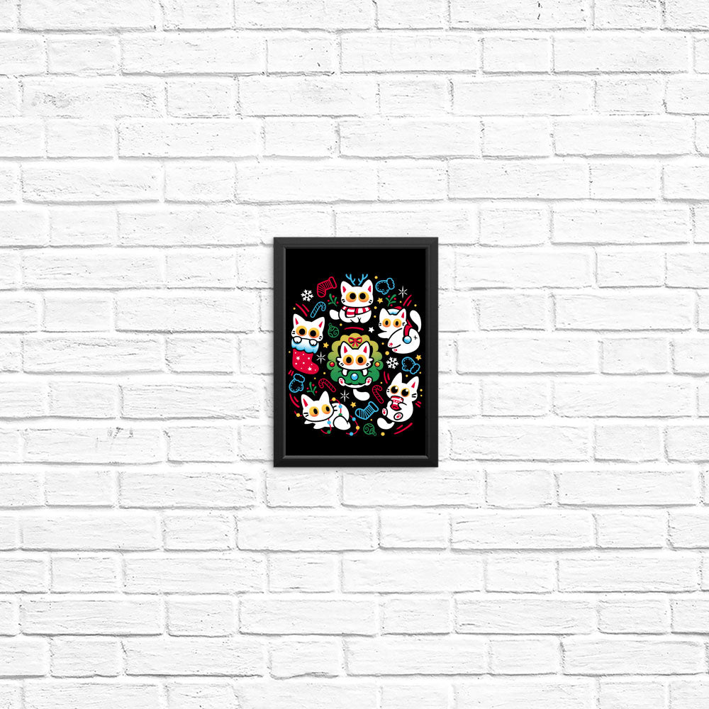 Cats Gone Christmas - Posters & Prints