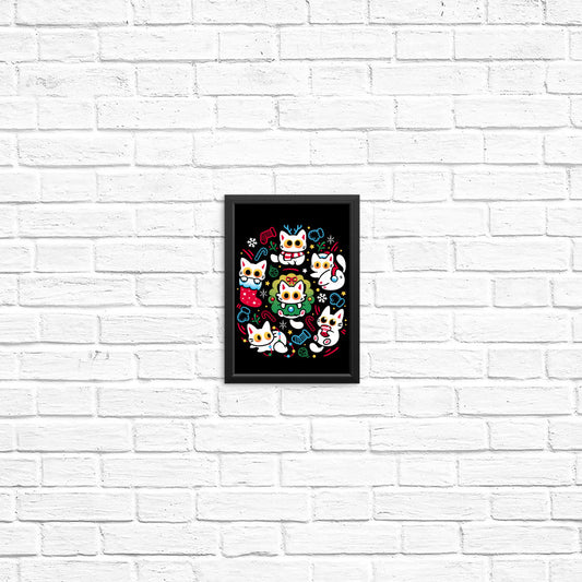 Cats Gone Christmas - Posters & Prints