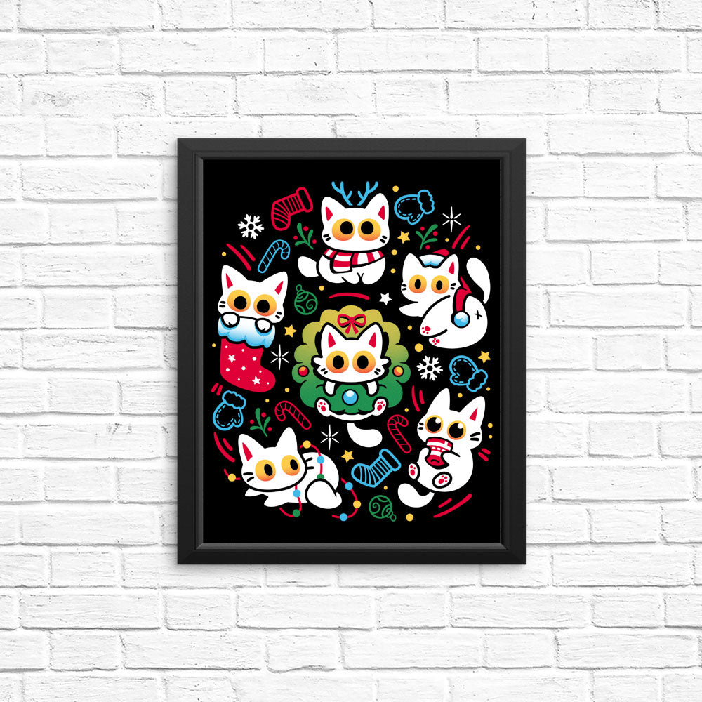 Cats Gone Christmas - Posters & Prints