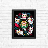 Cats Gone Christmas - Posters & Prints