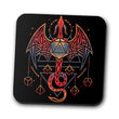 Celtic Dragon Dice - Coasters