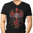 Celtic Dragon Dice - Men's V-Neck