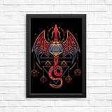 Celtic Dragon Dice - Posters & Prints