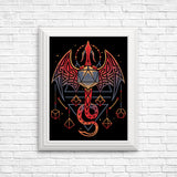 Celtic Dragon Dice - Posters & Prints
