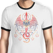 Celtic Dragon Dice - Ringer T-Shirt