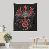 Celtic Dragon Dice - Wall Tapestry