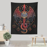 Celtic Dragon Dice - Wall Tapestry