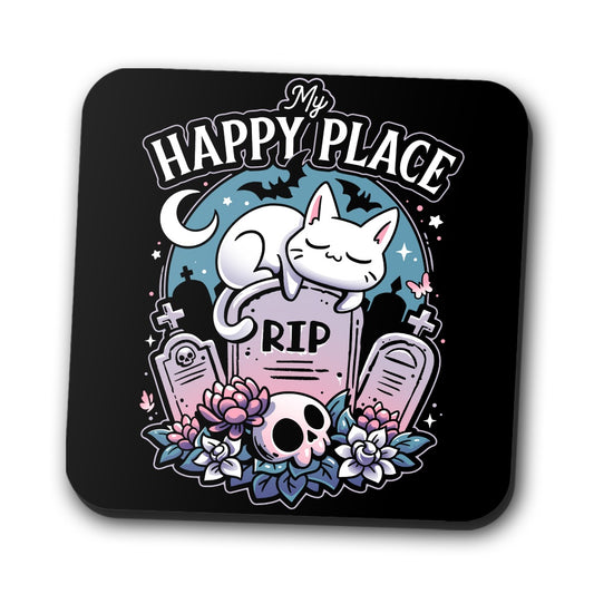Cemetery Cat Nap - Coasters