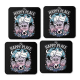 Cemetery Cat Nap - Coasters