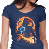 Champion of Pyrokinesis - Women's V-Neck