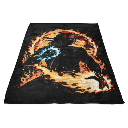 Champion of Pyrokinesis - Fleece Blanket