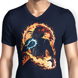 Champion of Pyrokinesis - Men's V-Neck