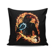 Champion of Pyrokinesis - Throw Pillow