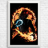 Champion of Pyrokinesis - Posters & Prints
