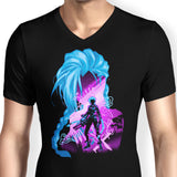 Chaos and Powder - Men's V-Neck