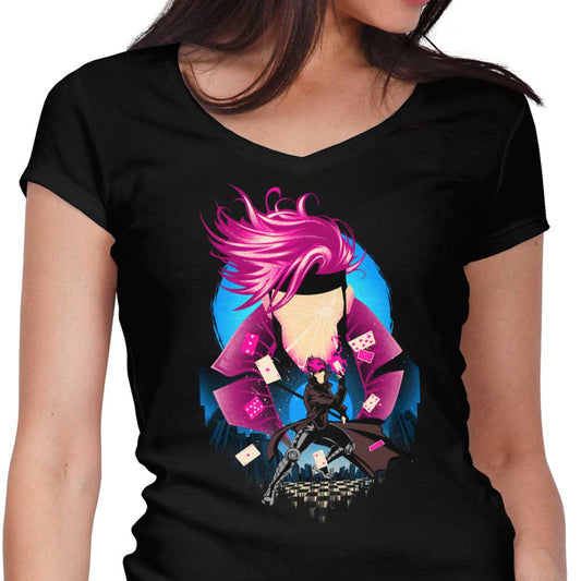 Charged Cajun - Women's V-Neck