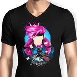 Charged Cajun - Men's V-Neck