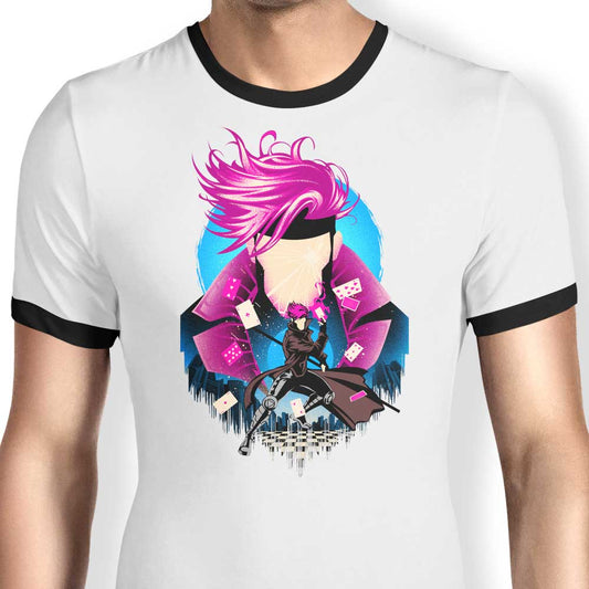 Charged Cajun - Ringer T-Shirt