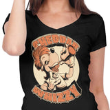 Cheddar Whizzy - Women's V-Neck