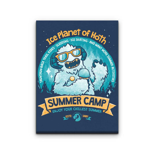 Chillest Summer Camp - Canvas Print