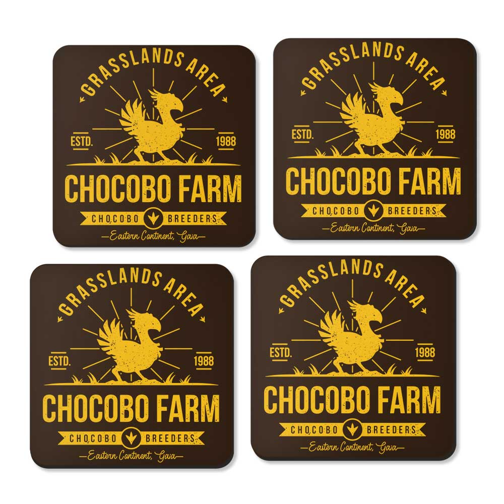 Chocobo Farm - Coasters