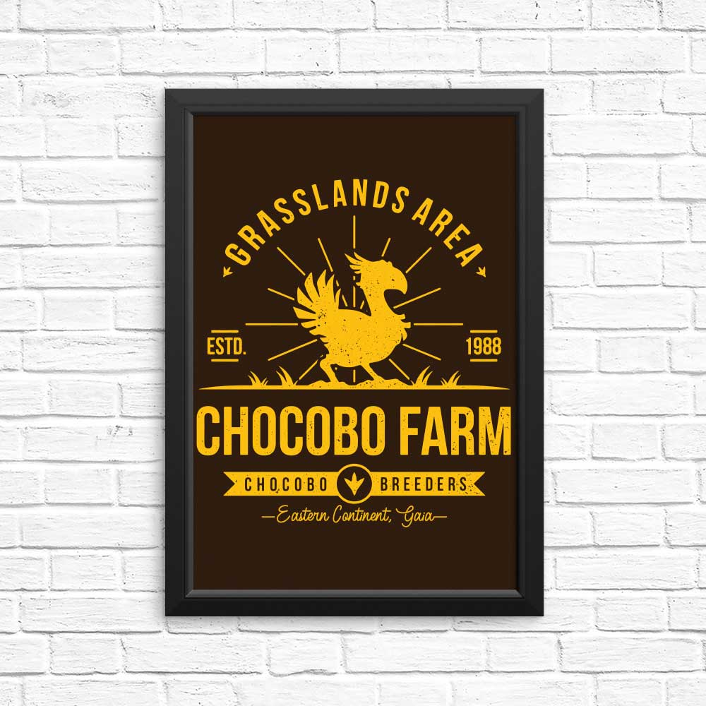 Chocobo Farm - Posters & Prints
