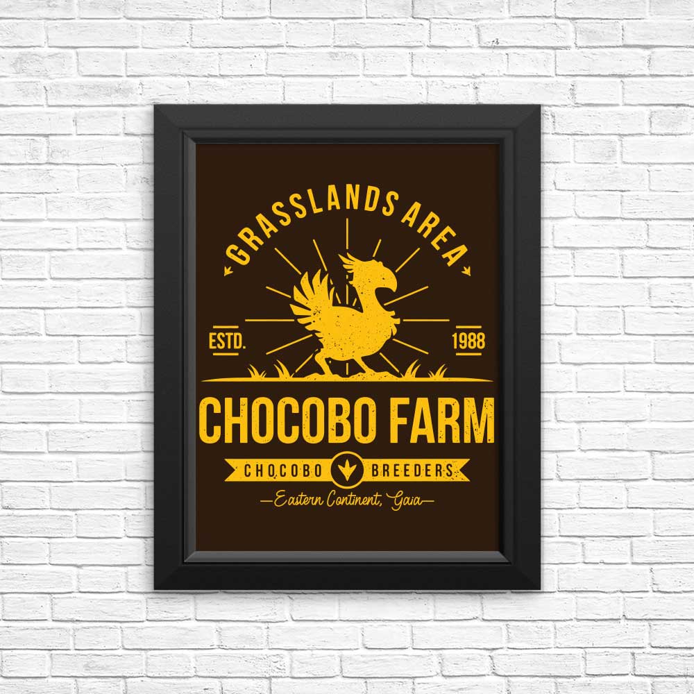 Chocobo Farm - Posters & Prints
