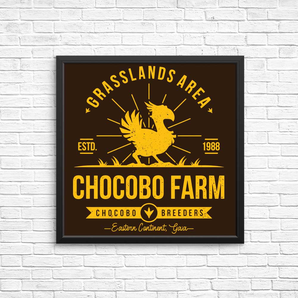 Chocobo Farm - Posters & Prints