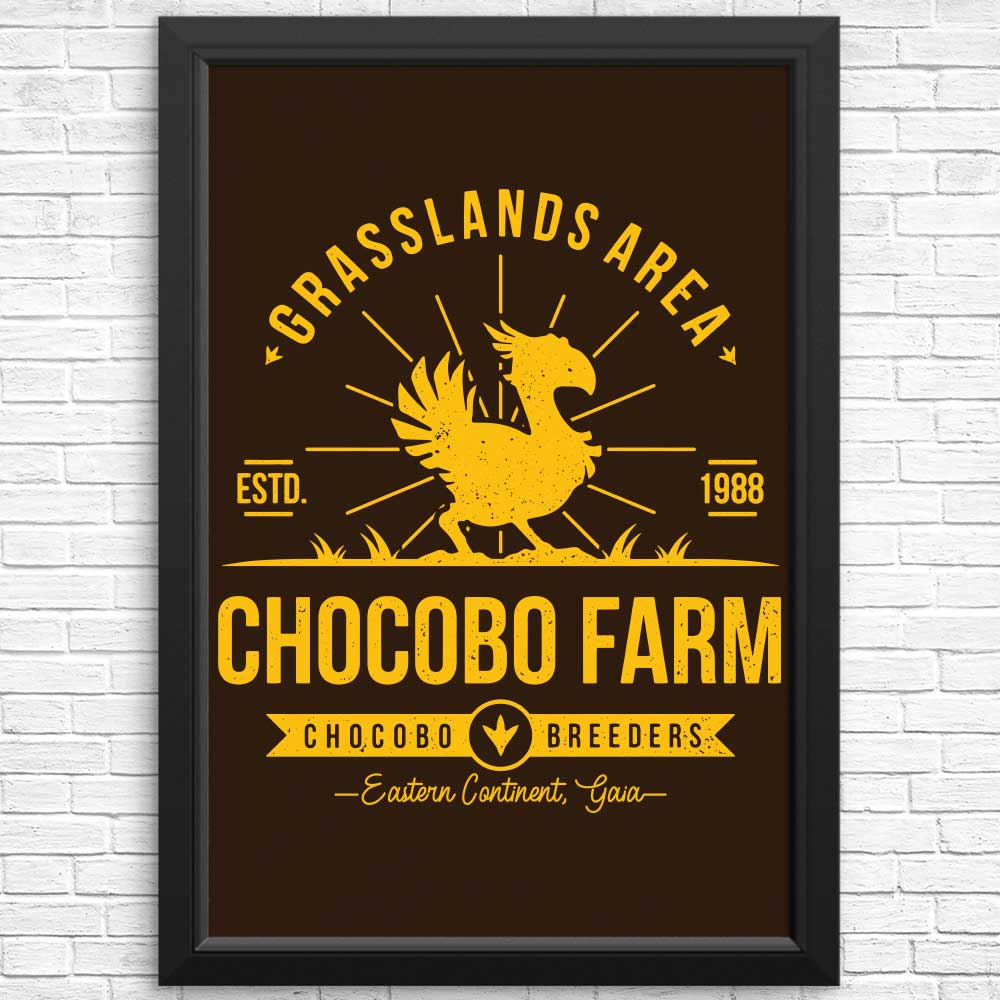 Chocobo Farm - Posters & Prints