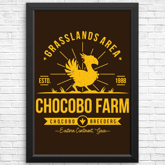 Chocobo Farm - Posters & Prints