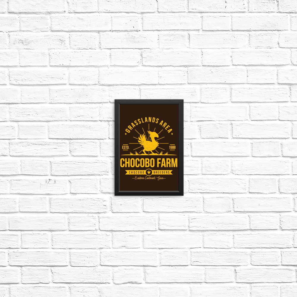 Chocobo Farm - Posters & Prints