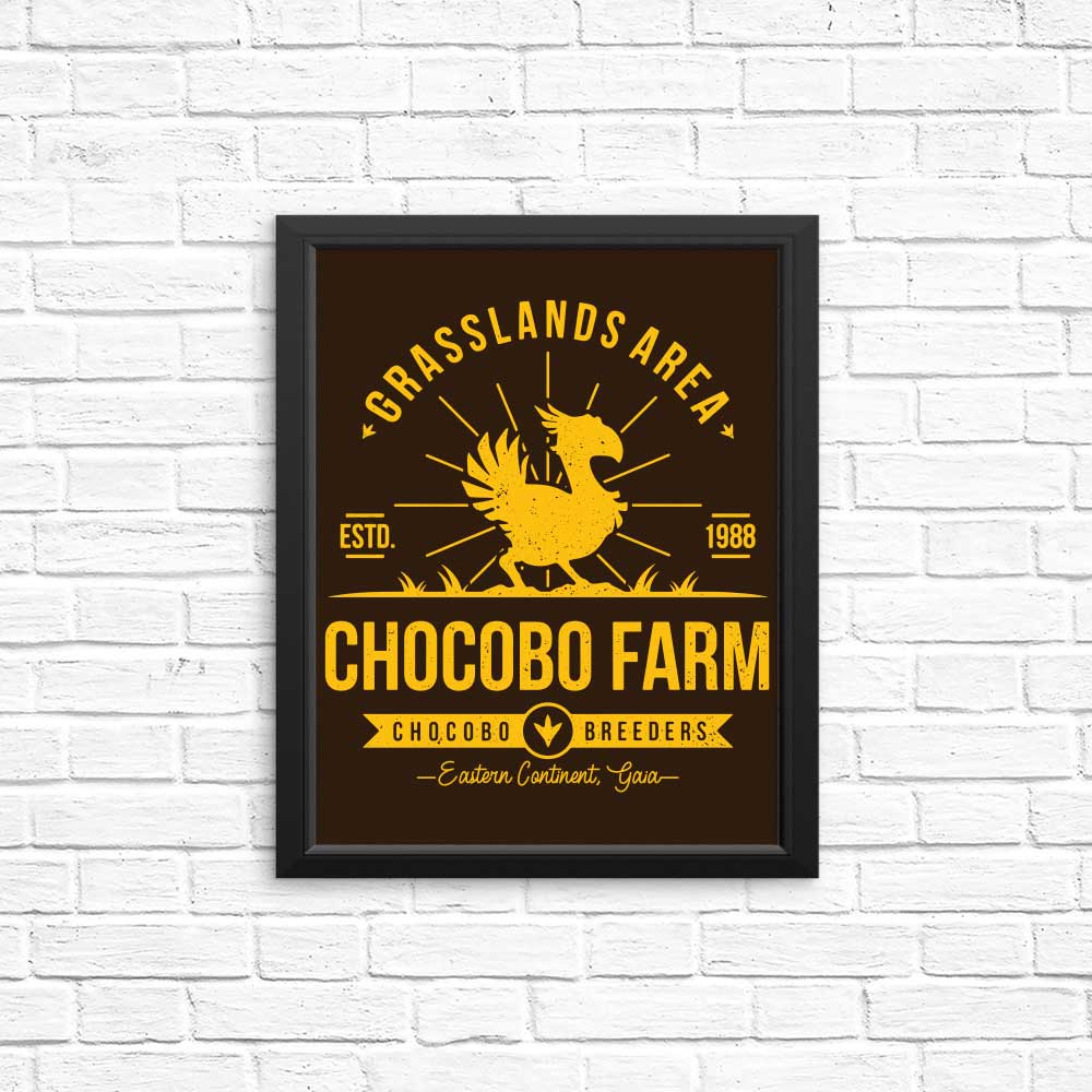 Chocobo Farm - Posters & Prints