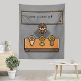 Choose Your Grail - Wall Tapestry