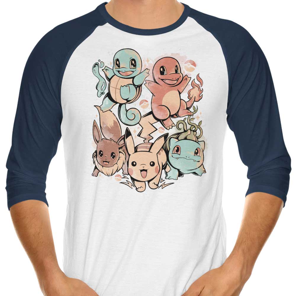 Choose Your Starter - 3/4 Sleeve Raglan T-Shirt