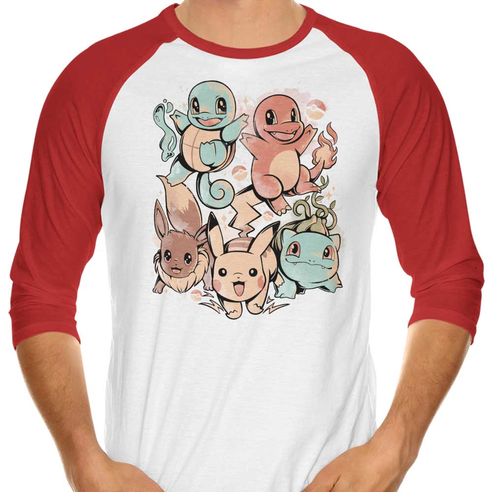 Choose Your Starter - 3/4 Sleeve Raglan T-Shirt