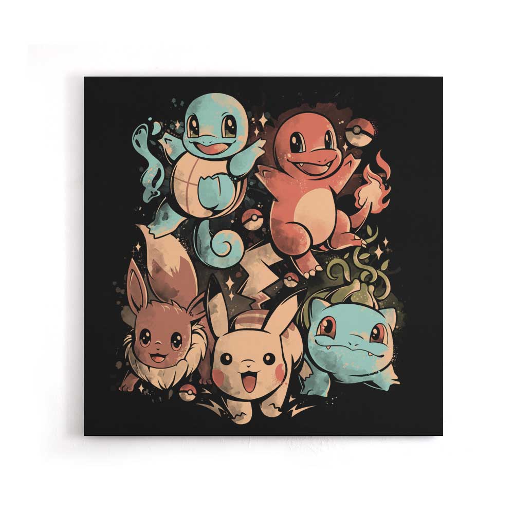 Choose Your Starter - Canvas Print
