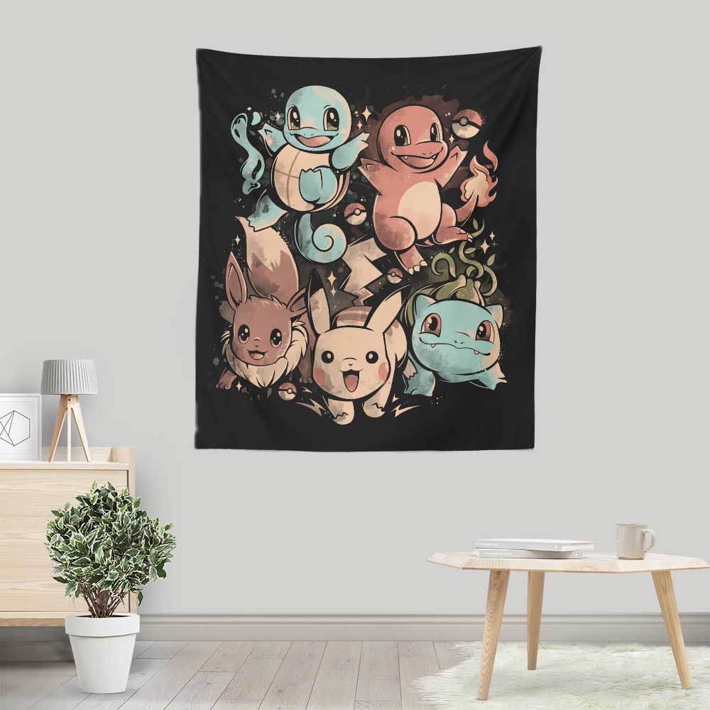 Choose Your Starter - Wall Tapestry