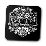 Choose Your Weapon (Alt) - Coasters