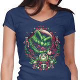Christmas Boogeyman - Women's V-Neck