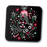 Christmas Cat Butt - Coasters