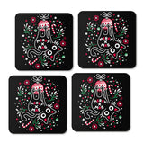 Christmas Cat Butt - Coasters