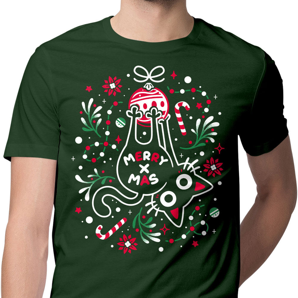 Christmas Cat Butt - Men's Apparel