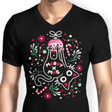 Christmas Cat Butt - Men's V-Neck