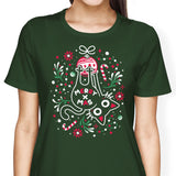 Christmas Cat Butt - Women's Apparel