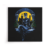 Christmas Kitty - Canvas Print