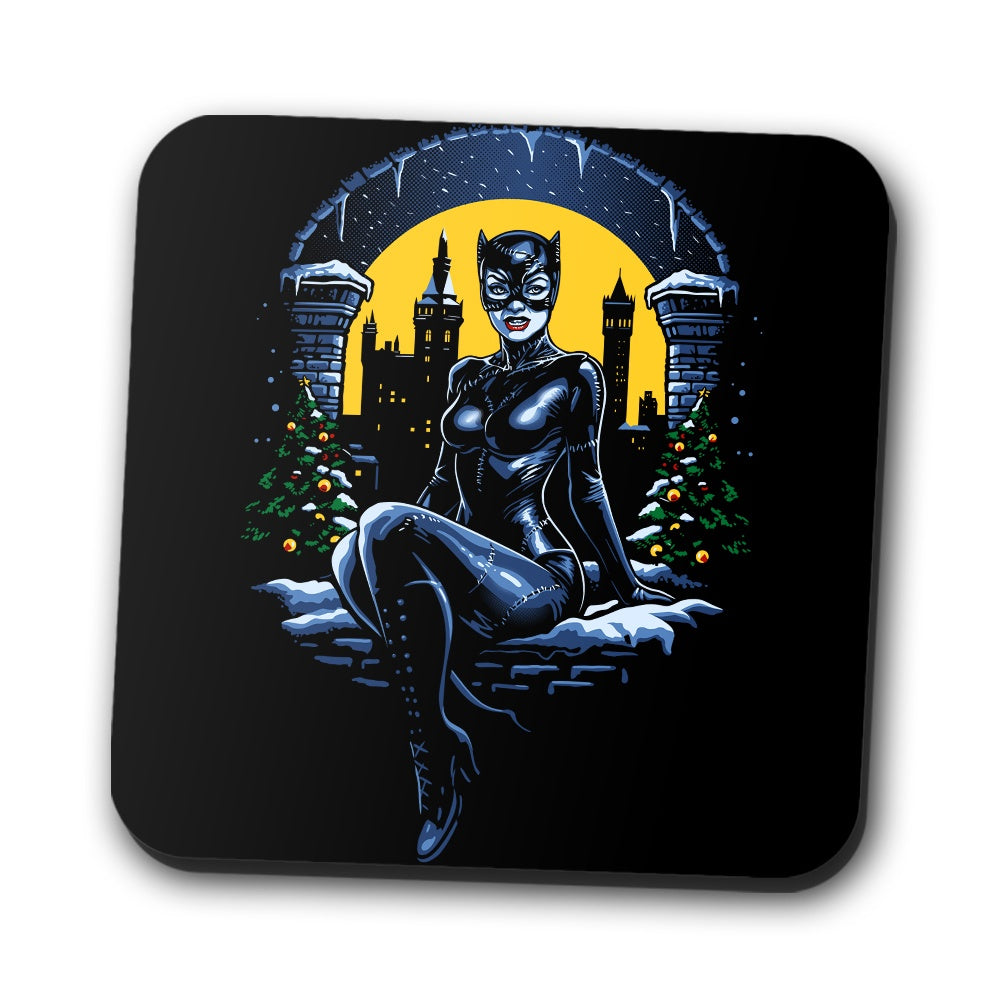 Christmas Kitty - Coasters