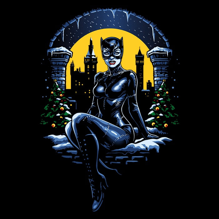 Christmas Kitty - Men's V-Neck